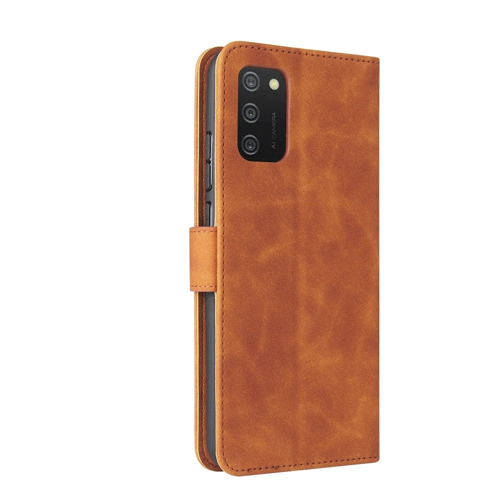 Samsung Galaxy A03S Wallet Case - Brown