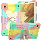 Samsung Galaxy Tab A7 Lite Kids Case - Butterfly Stativfunktion Case - Rainbow V2