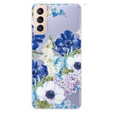 Samsung Galaxy S22 Skal Plast - Lila Blommor