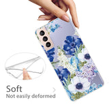 Samsung Galaxy S22 Skal Plast - Lila Blommor