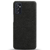 Samsung Galaxy M52 (5G) Ultra KSQ Fabric Plastic Case - Svart