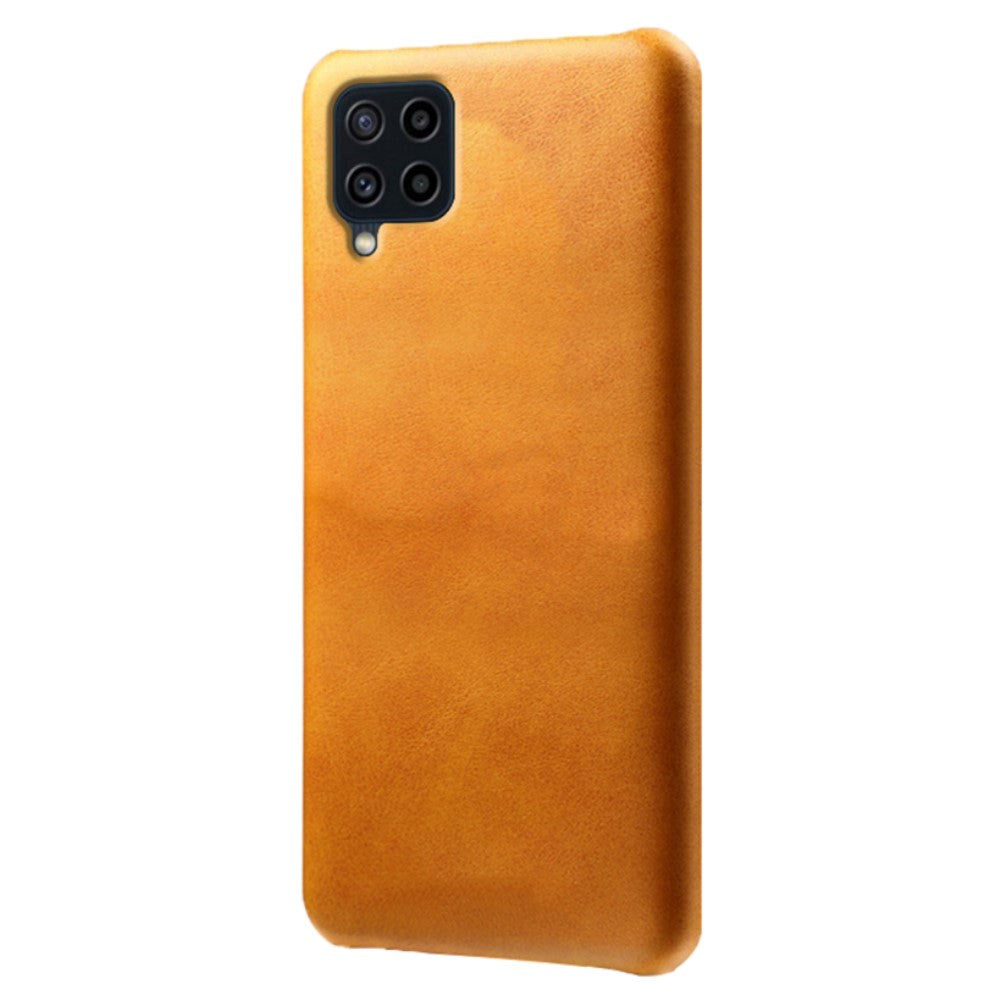 Samsung Galaxy M32 / M22 Läderfodral - Orange