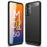 Samsung Galaxy M52 (5G) borstat kolfodral - Svart