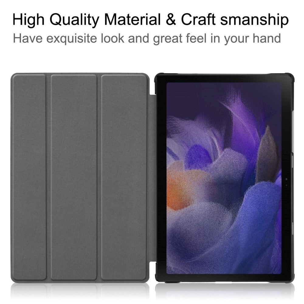 Samsung Galaxy Tab A8 10.5" Tri-Fold Fodral - Grön