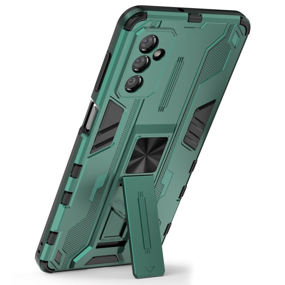 Samsung Galaxy M52 (5G) Tough Case m. Stativfunktion - Grönt