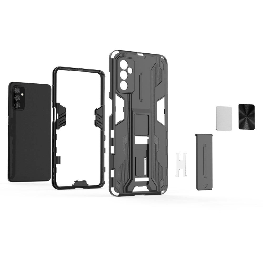 Samsung Galaxy M52 (5G) Tough Case m. Stativfunktion - Grönt