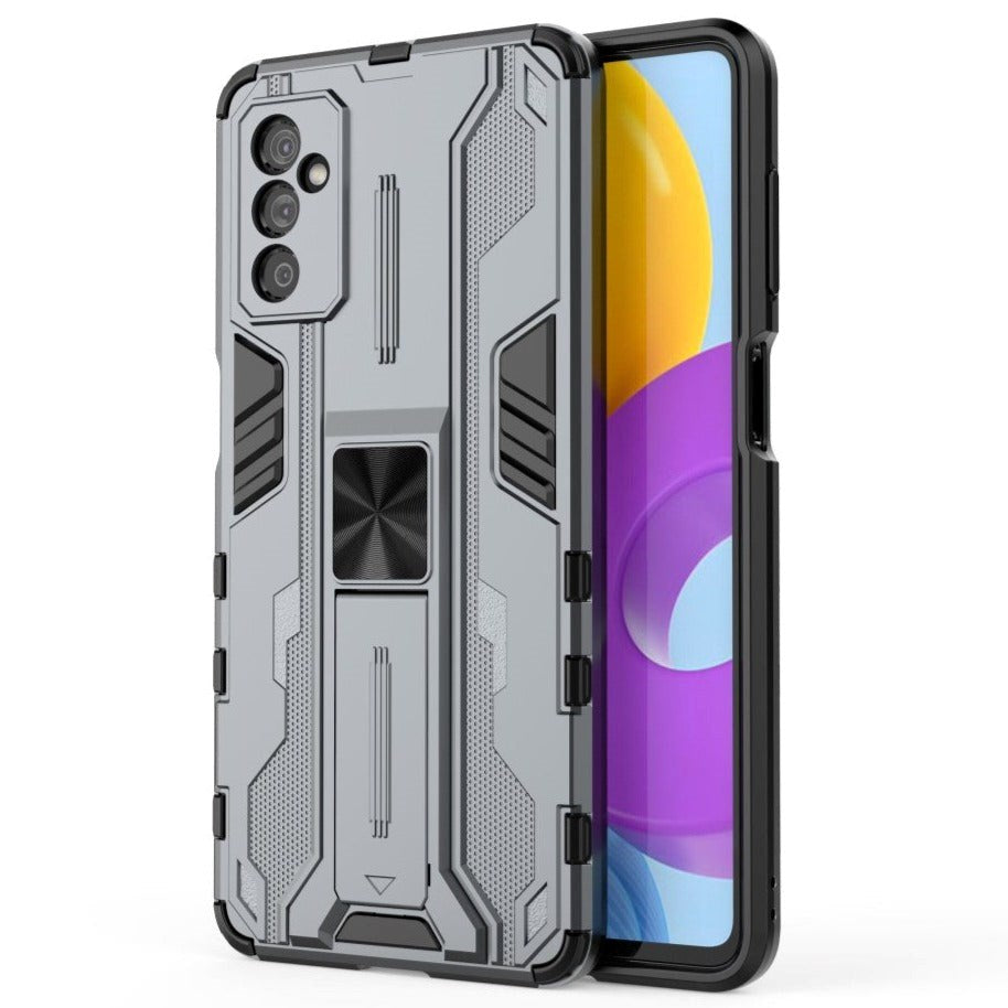 Samsung Galaxy M52 (5G) Tough Case m. Stativfunktion - Grå