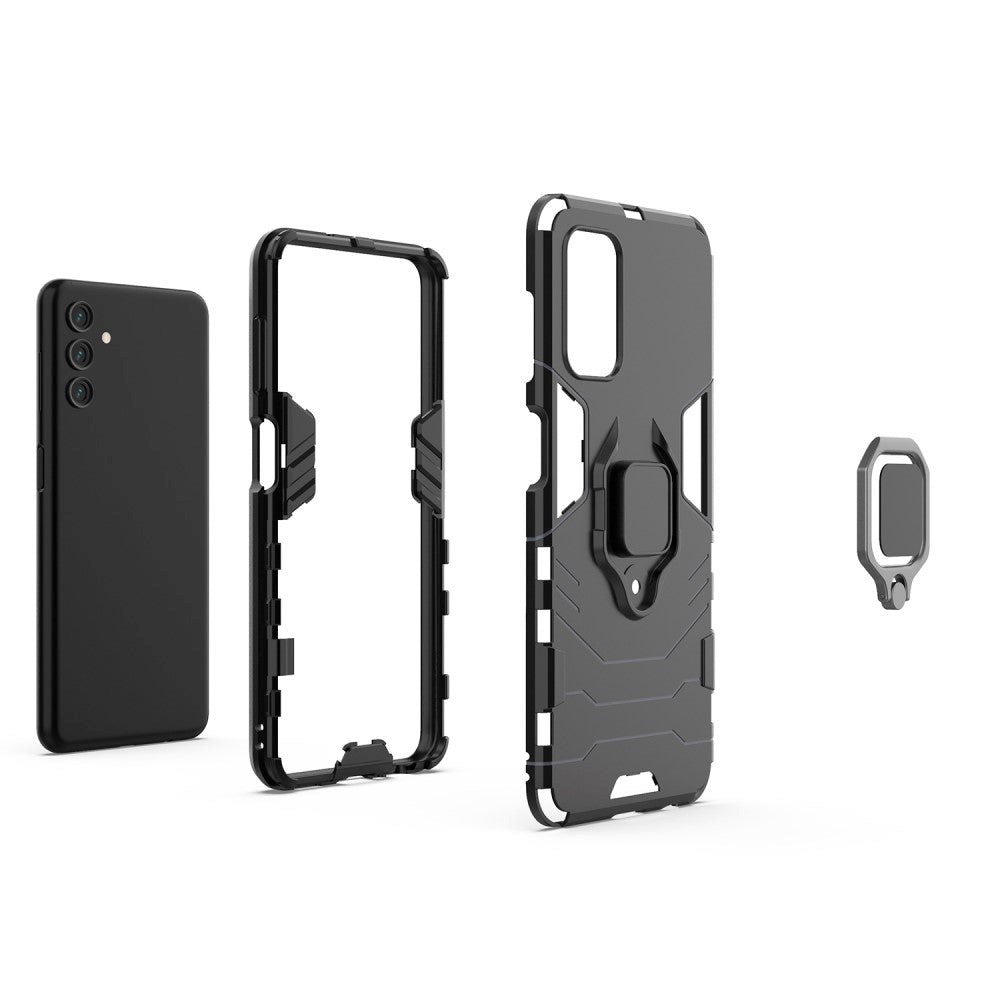 Samsung Galaxy A04s / A13 (5G) Tough Case m. Stativfunktion - Svart