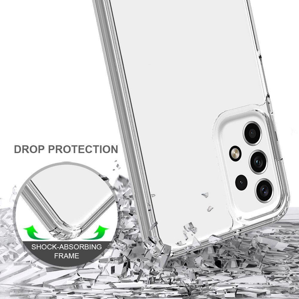 Samsung Galaxy A23 (5G) Acrylic Hybrid Bumper Skal - Genomskinligt