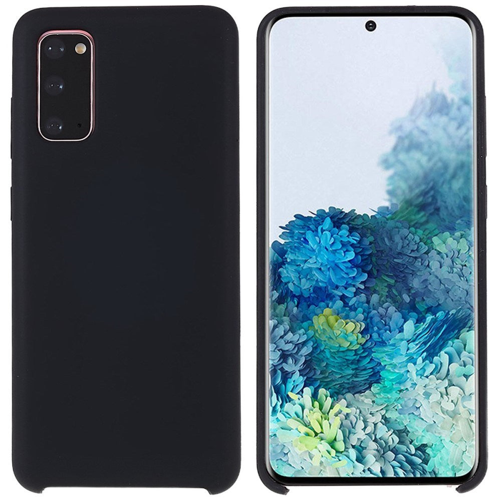 EIDERWOOD Samsung Galaxy S20 Fodrat Silikon Skal - Svart