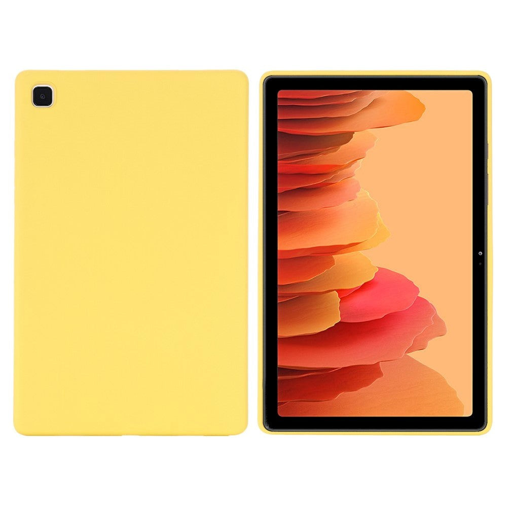 Samsung Galaxy Tab A7 10.4" (2022 - 2020) Stötsäkert flytande silikonfodral - Gul