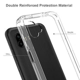 Samsung Galaxy Xcover 6 Pro Shock-Proof Hybridplastskal - Transparent