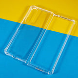 EIDERWOOD Samsung Galaxy Z Fold3 (5G) Plast Skal m. Stötdämpande Hörn - Genomskinlig