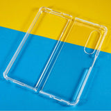 EIDERWOOD Samsung Galaxy Z Fold3 (5G) Plast Skal m. Stötdämpande Hörn - Genomskinlig