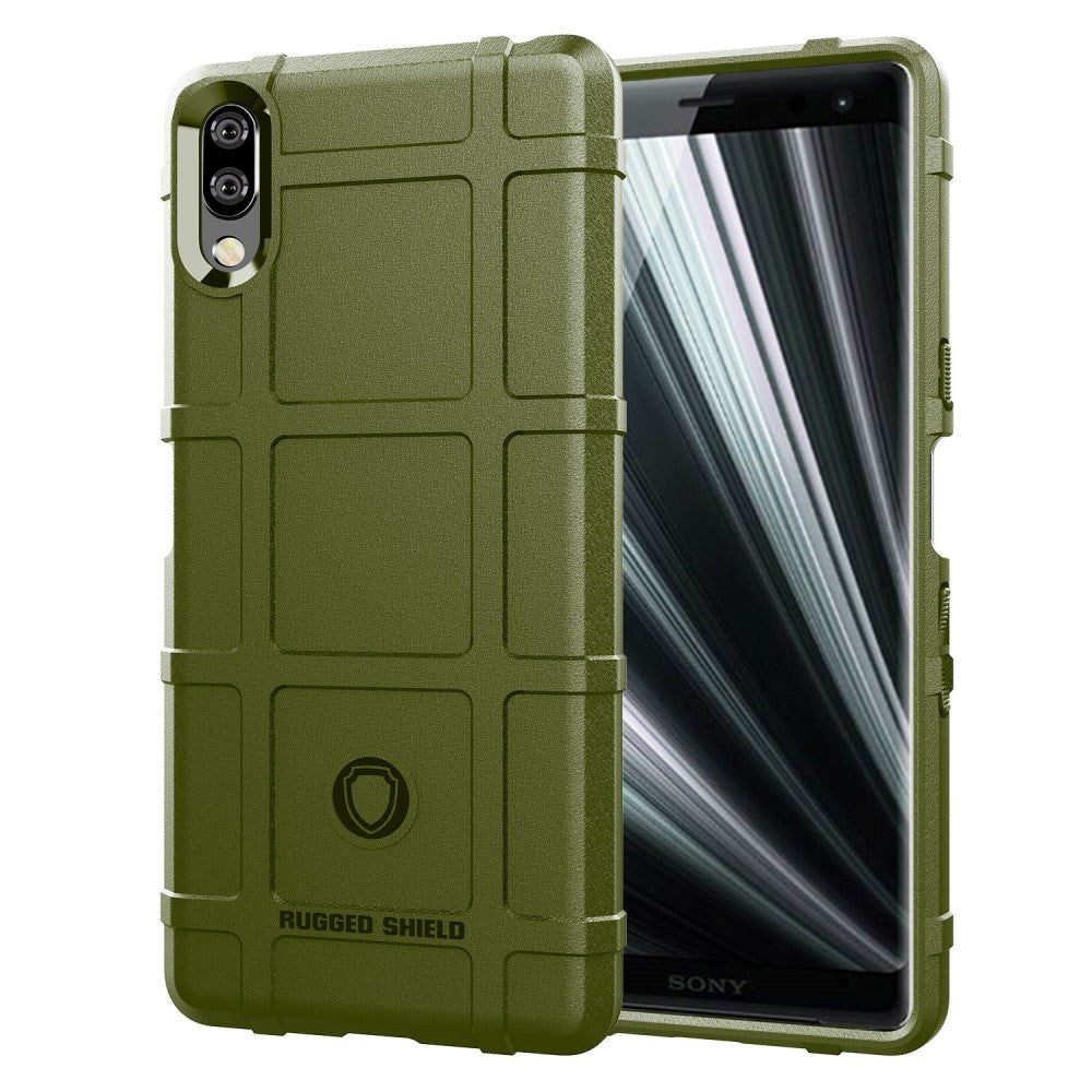 Sony Xperia L3 Rugged Shield Series Tough Case Green