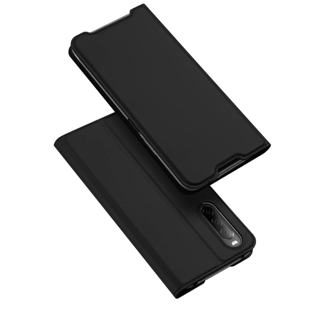 Sony Xperia 10 IV DUX DUCIS Skin Pro Series Plånboksfodral - Svart