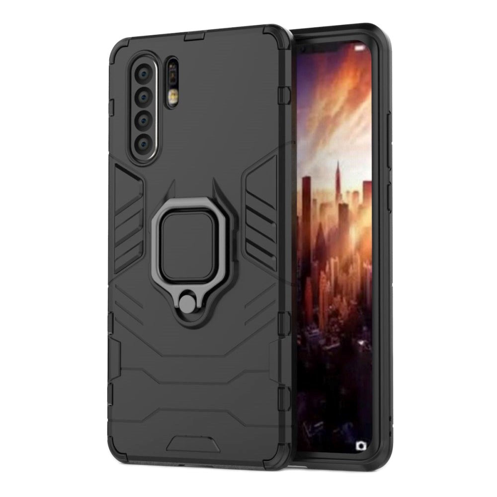 Huawei P30 Pro Tough Case m. Magnetisk Stativfunktion Svart