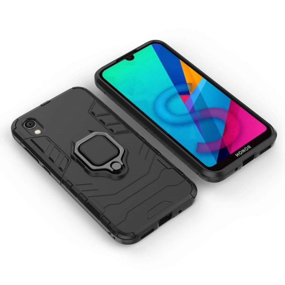 Huawei Y5 (2019) Tough Case m. Magnetisk Stativfunktion Svart