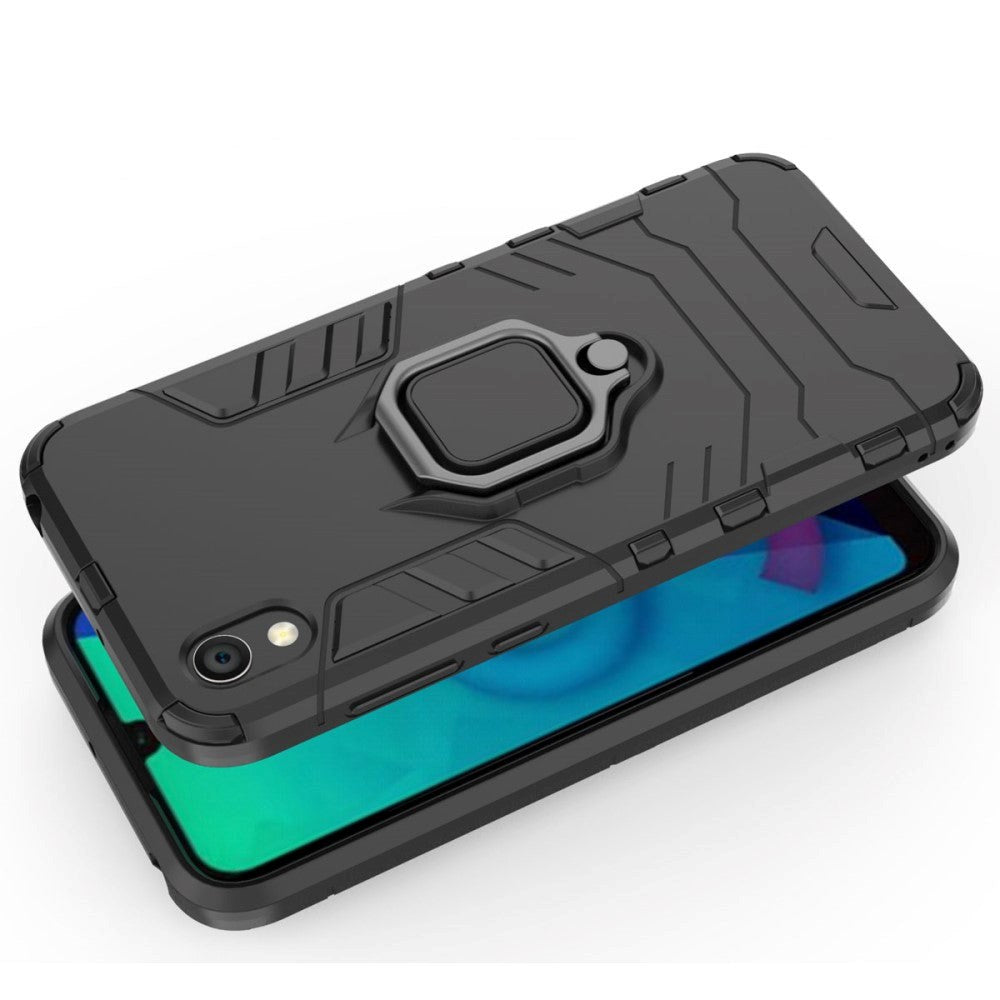 Huawei Y5 (2019) Tough Case m. Magnetisk Stativfunktion Svart