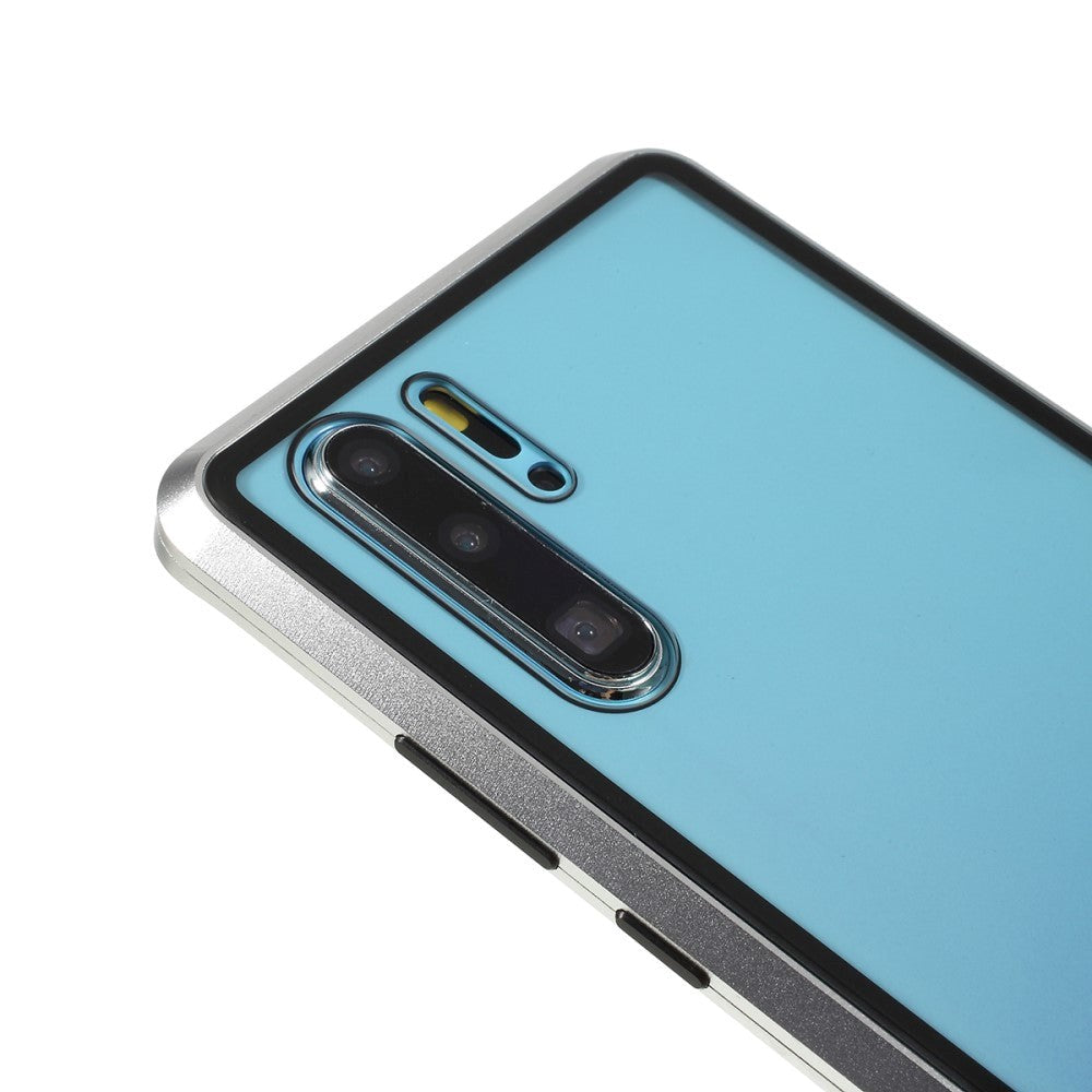 Huawei P30 Pro 360-graders Skal Fram och Bak med Magnet - Silver