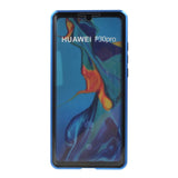 Huawei P30 Pro 360⁰ Magnetic Case m. Glas bak och fram - blå