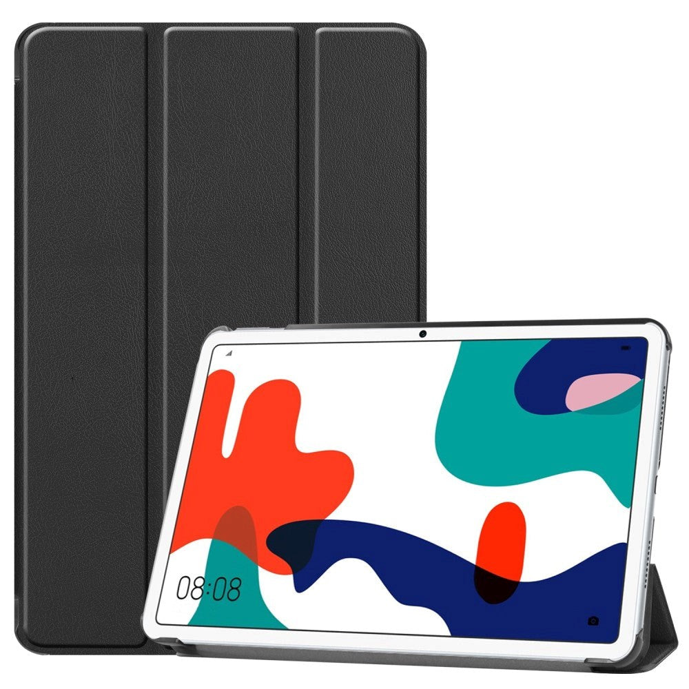 Huawei MatePad 10.4 Tri-Fold Leather Case V2 - Svart