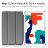 Huawei MatePad 10.4 Tri-Fold Leather Case V2 - Svart