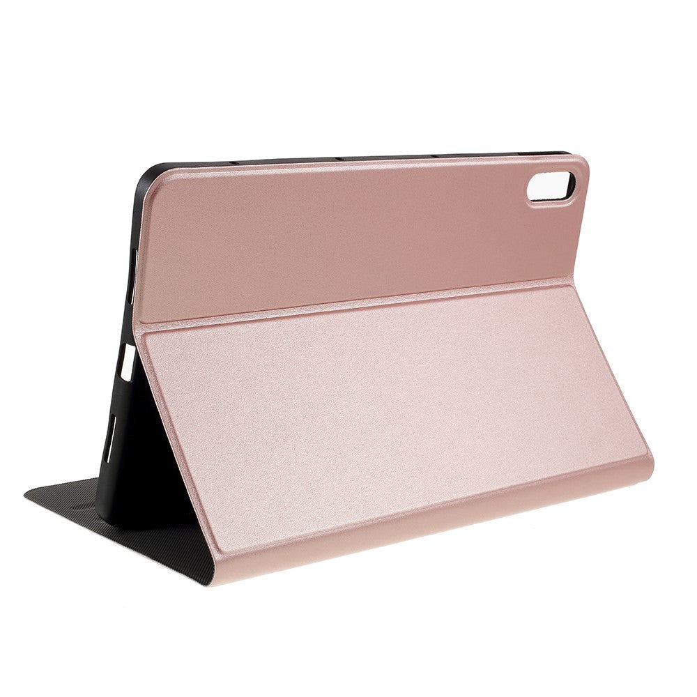 Huawei MatePad 10.4 Läderfodral m. Stand - Rose Gold