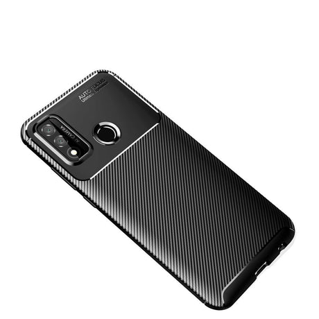 Huawei P Smart (2020) kolfiberfodral - Svart