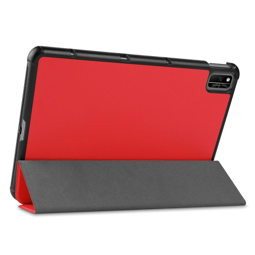 Huawei MatePad 10.4 Tri-Fold Leather Case - Red