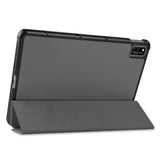 Huawei MatePad 10.4 Tri-Fold Leather Case - Grey