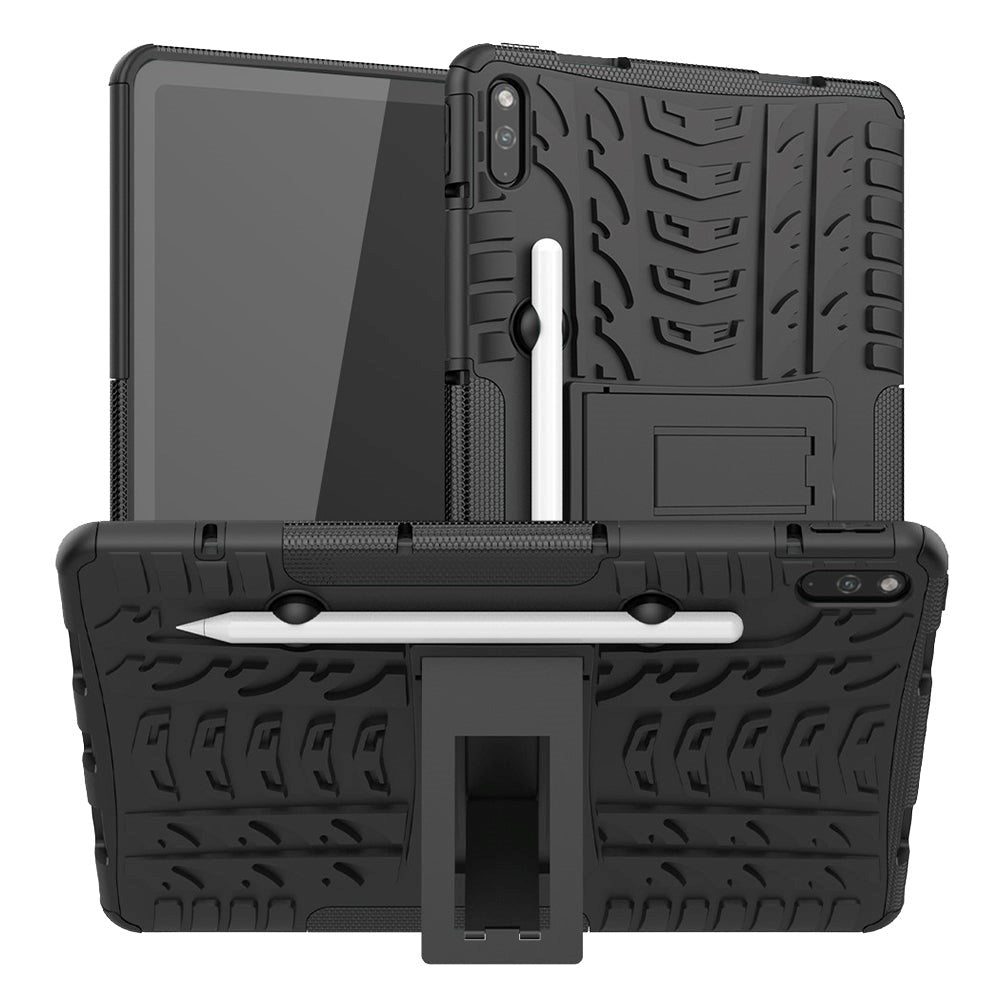 Huawei MatePad 10.4 "Tire Track Case m. Pen Holder & Stativfunktion - Black