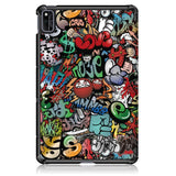 Huawei MatePad 10.4 "Läderfodral - tecknad graffiti