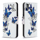 Huawei Honor 9x Lite Leather Wallet Case - Butterfly Swarm