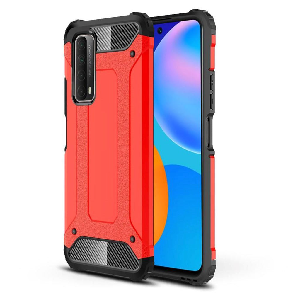 Huawei P Smart (2021) Armor Guard Tough Case - Red