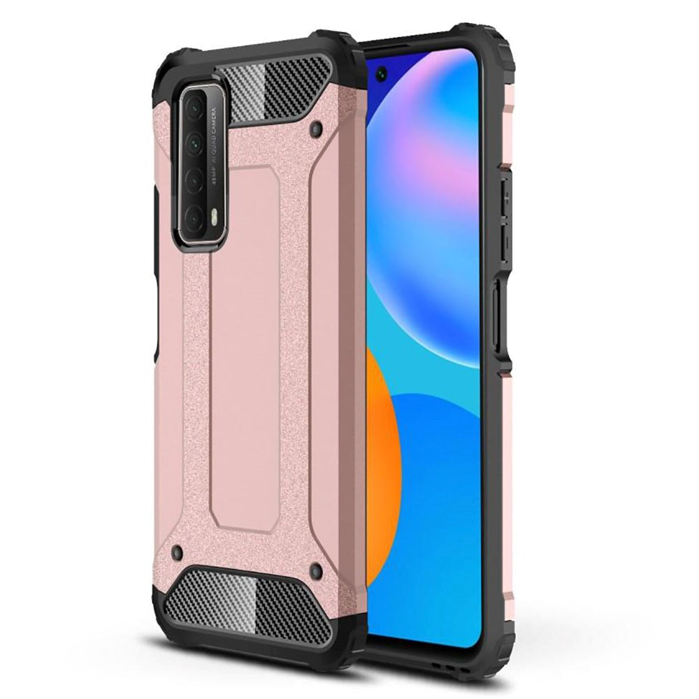 Huawei P Smart (2021) Armor Guard Tough Case - Rose Gold