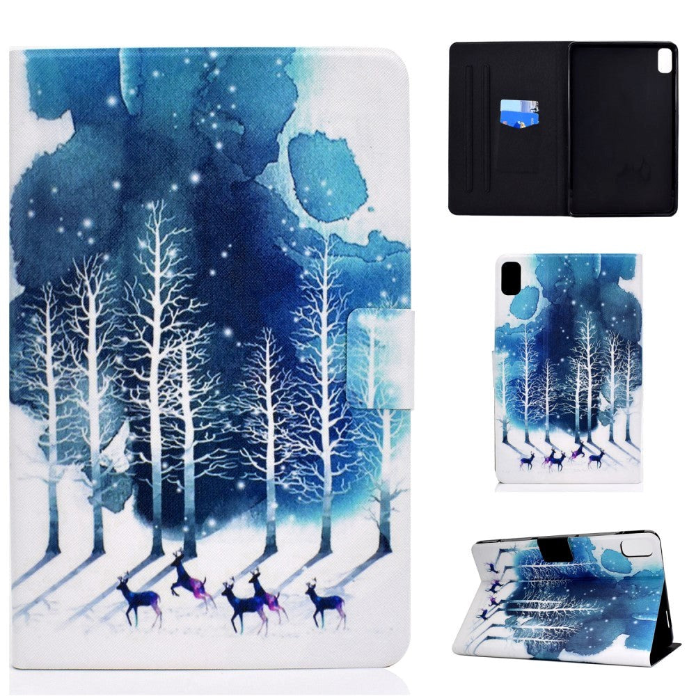 Huawei MatePad 10.4" Skal m. Stand & Card Holder - Winter Trees