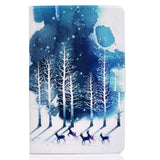 Huawei MatePad 10.4" Skal m. Stand & Card Holder - Winter Trees