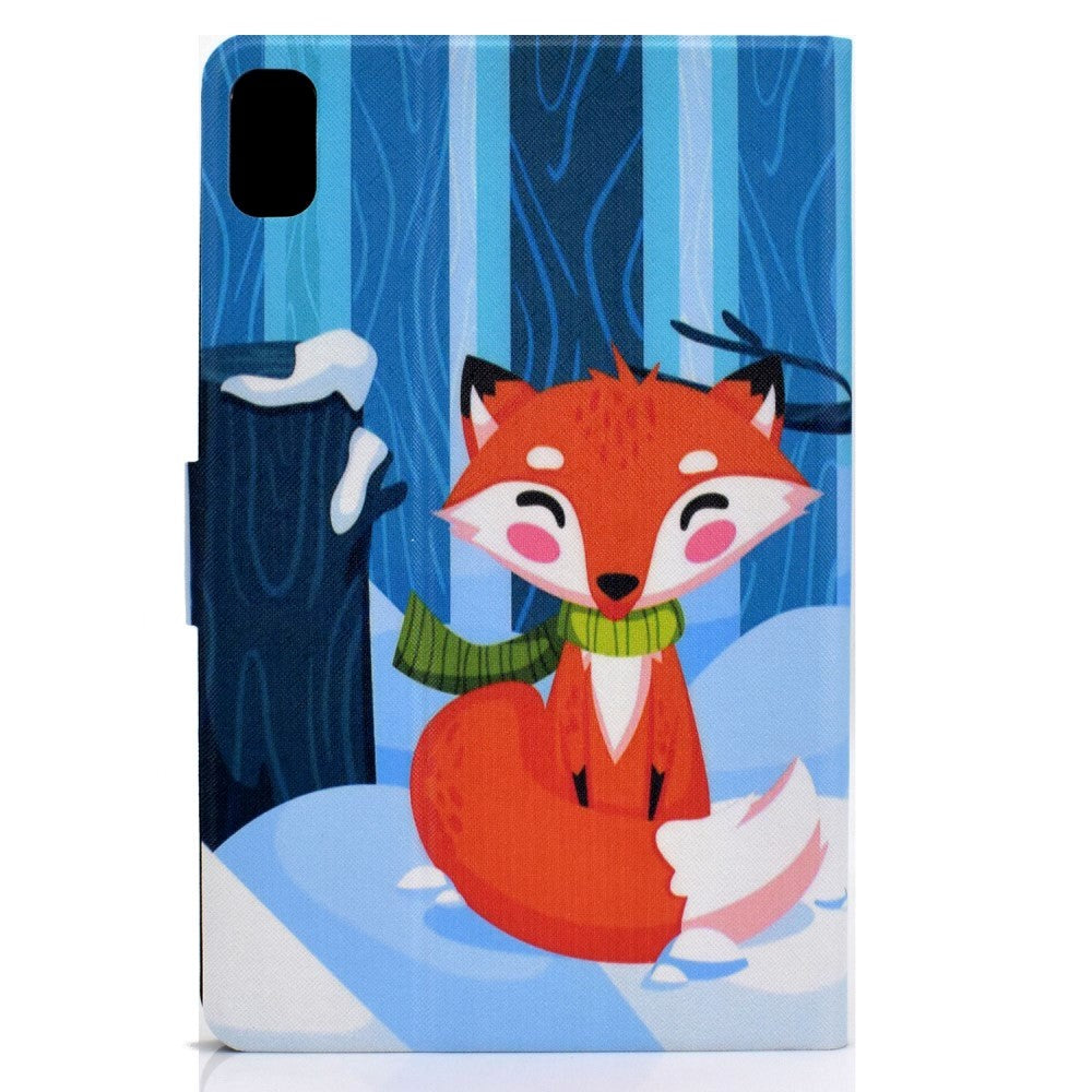 Huawei MatePad 10.4" Skal m. Stand & Card Holder - Fox in Snow