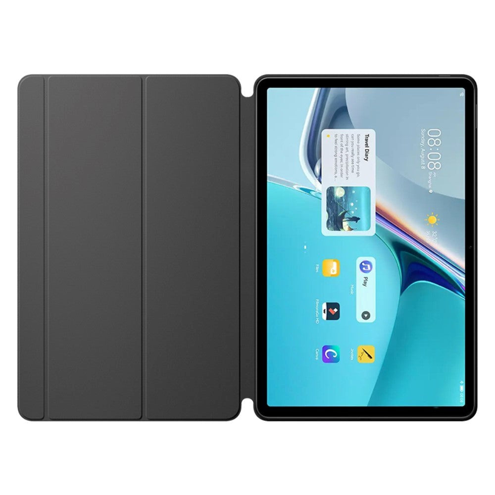 Huawei MatePad 11 Magnetic Tri-Fold Case - Svart