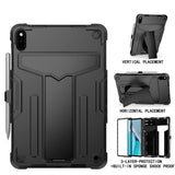 Huawei MatePad 11 Tough Case m. Stativfunktion & Pen Holder - Svart