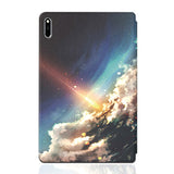 Huawei MatePad Pro 10.8" (2021/2019) Tri-Fold Fodral med Stativfunktion - Stjärnfall