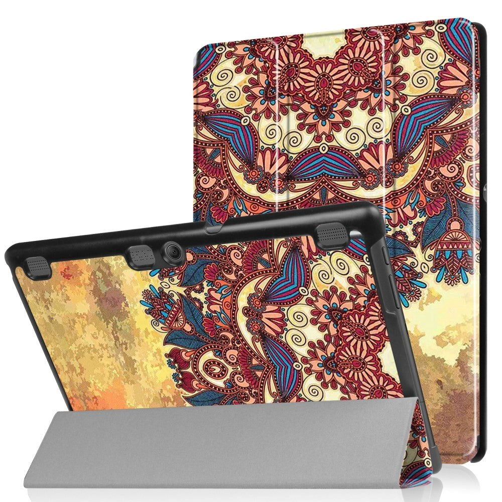 Lenovo Tab 10 (TB-X103F) Fodral-Tri-Fold Leather Case 