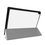 Lenovo Tab E10 Läderfodral m. Tri-Fold Stand - White