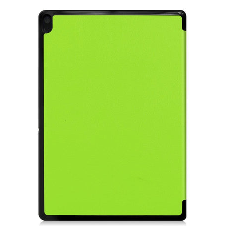 Lenovo Tab E10 Läderfodral m. Tri-Fold Stand - Green