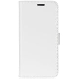 Motorola Moto E6 Plus Neutral Leather Wallet Case White White