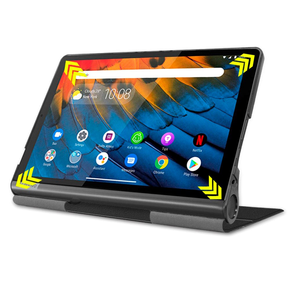 Lenovo Yoga Smart Tab 10.1 "Läderfodral med stativfunktion - Svart