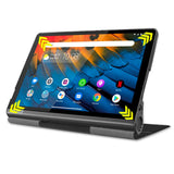 Lenovo Yoga Smart Tab 10.1 "Läderfodral med stativfunktion - Svart