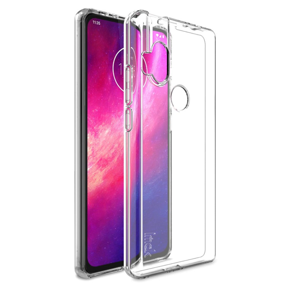 Motorola One Hyper IMAK UX -6 Series Flexibelt plastskal - Transparent