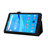 Lenovo Tab M8 (2nd Gen.) 8" Litchi Leather Case with Stand Function & Magnetic Lock - Svart